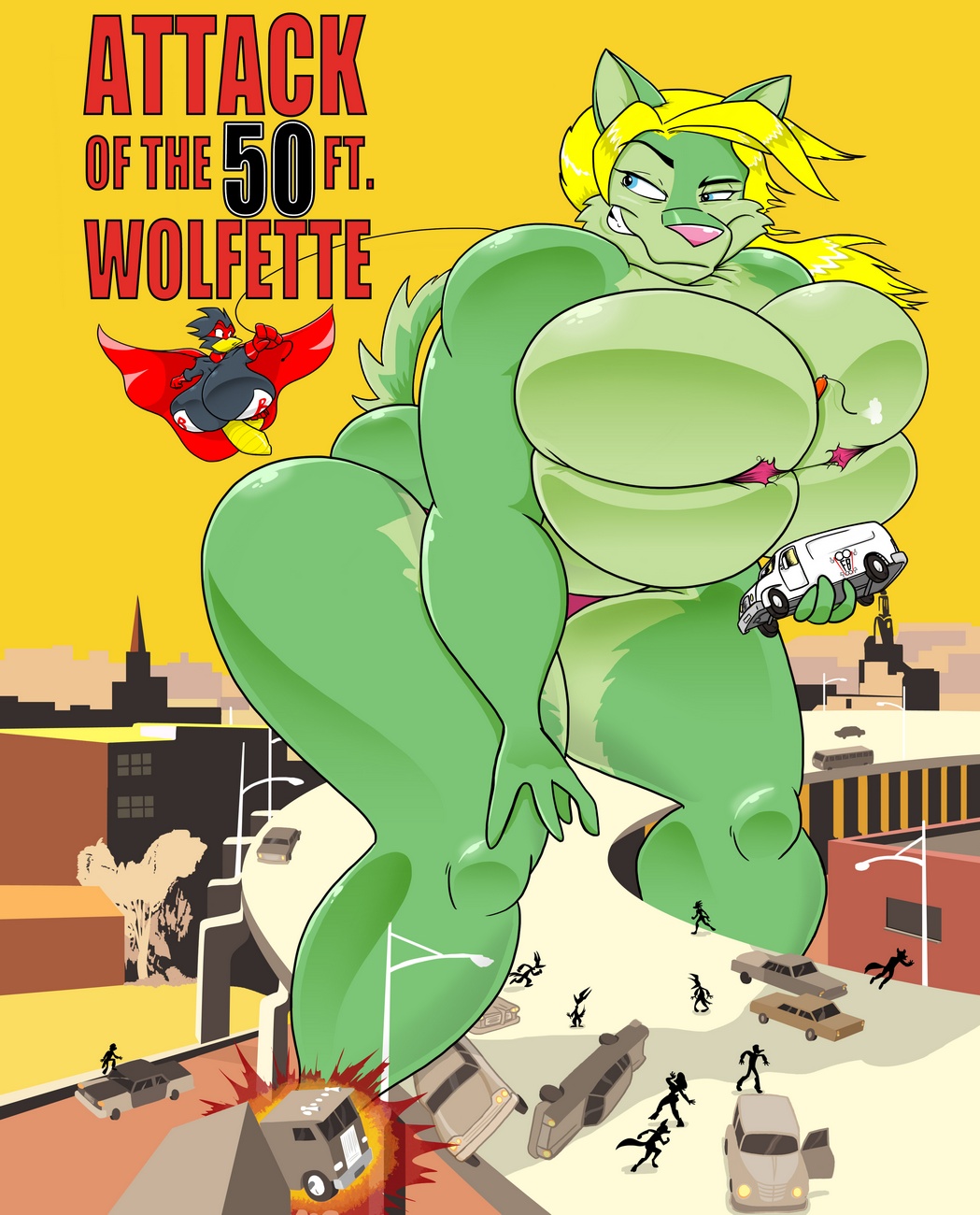 Attack Of The 50ft Wolfette 1