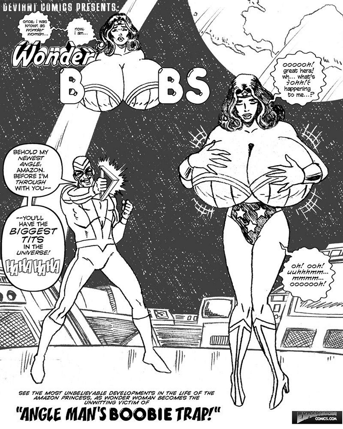 Wonder Boobs Porn Comic on HotPornComics.com.